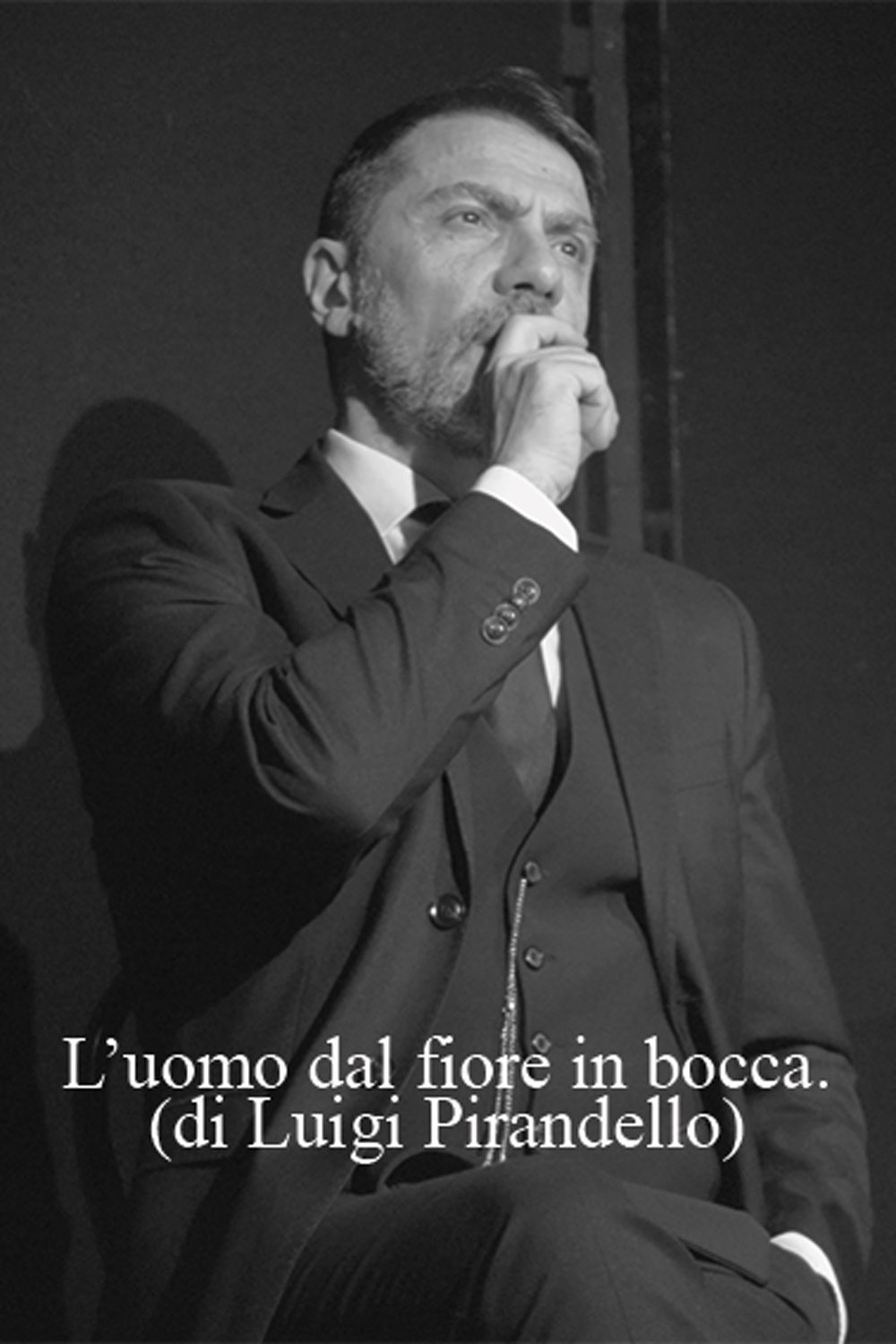 L'uomo dal fiore in bocca